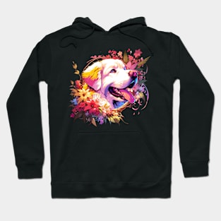 Kuvasz Mothers Day Dog Mom Special Gift Portrait Hoodie